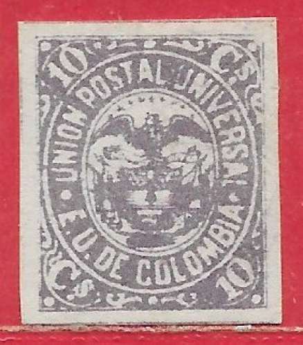 Colombie n°70 10c violet 1881 *