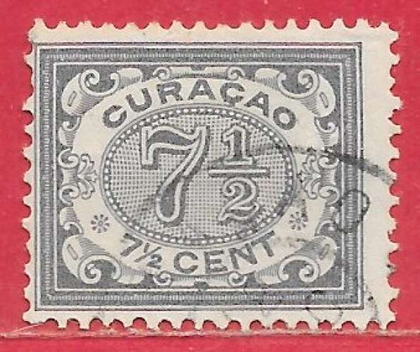 Curaçao n°34 7,5c gris 1903-04 o