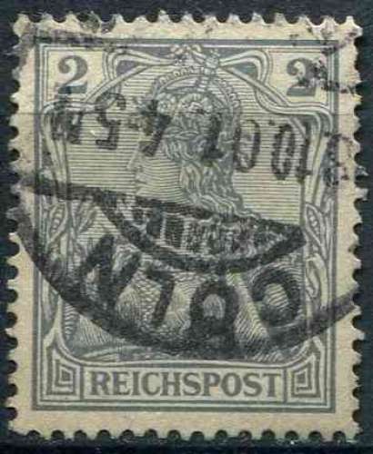 ALLEMAGNE EMPIRE 1900 OBLITERE N° 51