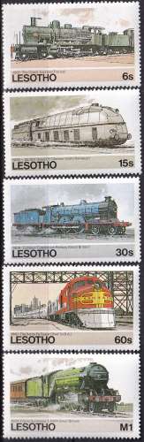 lesotho ... n° 600 à 604  neufs** ... 1984