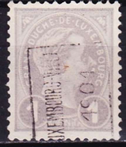 Luxembourg - Année 1895 - Y&T N° 69 - préoblitéré