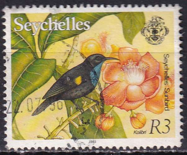 seychelles ... n° 762  obliteré ... 1993