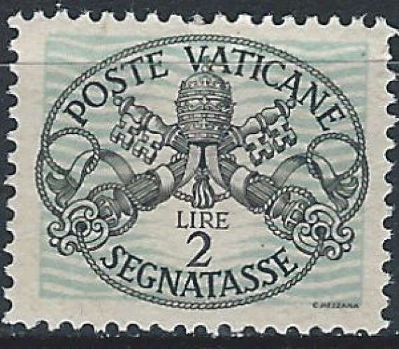 Vatican - 1946 - Y & T n° 11a Timbre-taxe - MNH