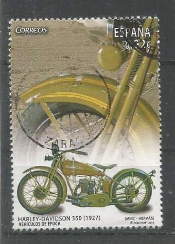 Espagne 2014 - YT n° 4611 - Moto - cote 2,80