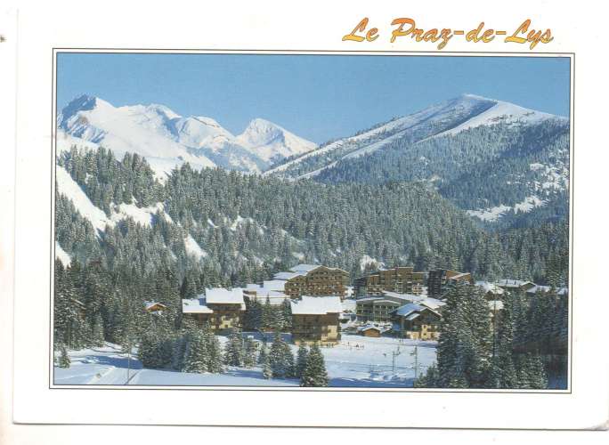 cpm  74  le Praz- de-Lys