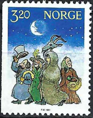 Norvège - 1991 - Y & T n° 1039 - MNH