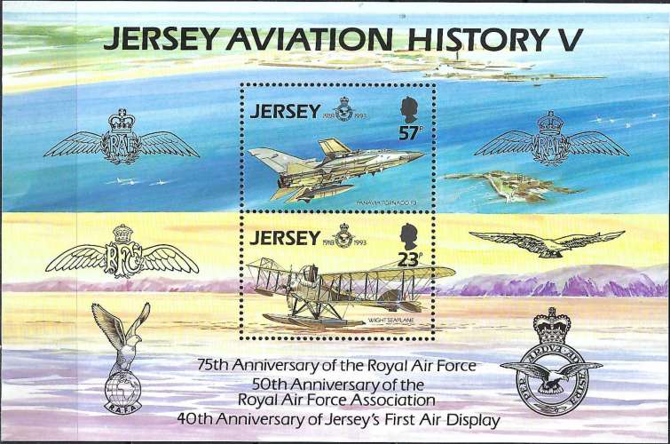 Jersey - 1993 - Y & T n° 7 Blocs & feuillets - MNH