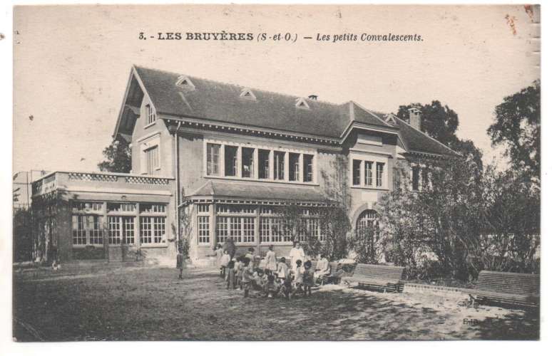 cpa 92 ( Sèvres) Les Bruyères Les petits convalescents