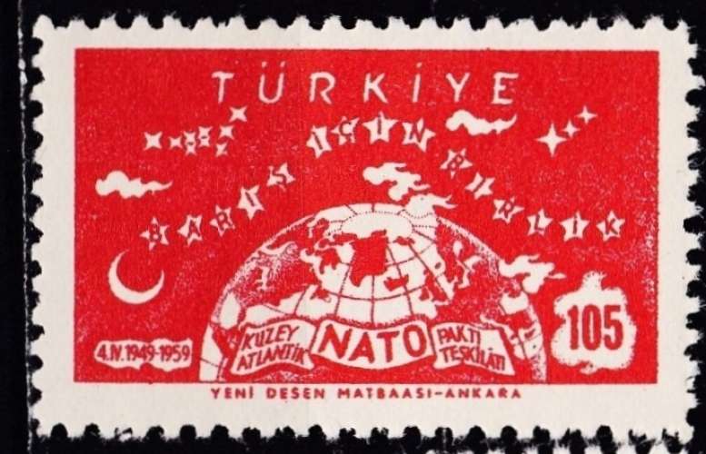 Turquie -  Année 1959 - Y&T N° 1423**