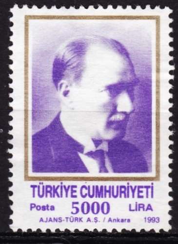 Turquie -  Année 1993 - Y&T N° 2748