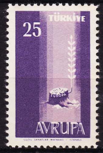 Turquie -  Année 1958 - Y&T N° 1412**