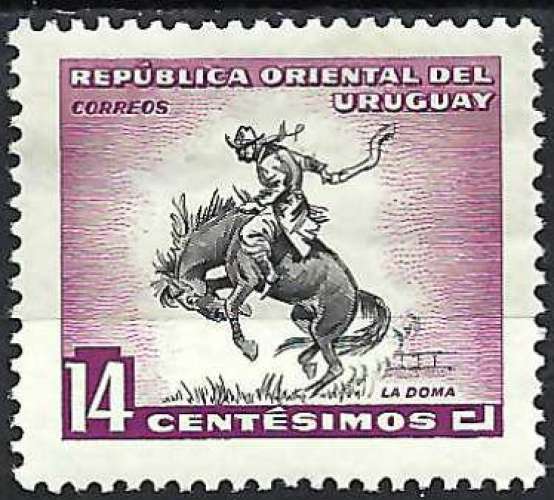 Uruguay - 1954 - Y & T n° 632 - MH