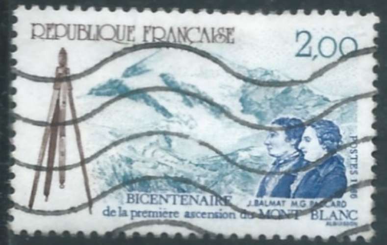 France - Y&T 2422 (o) - Alpinisme -