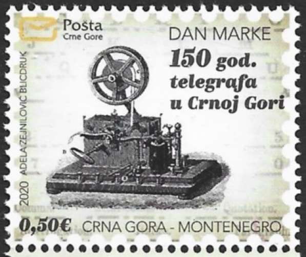 Motenégro - 2020 - Y&T 455 ** - MNH