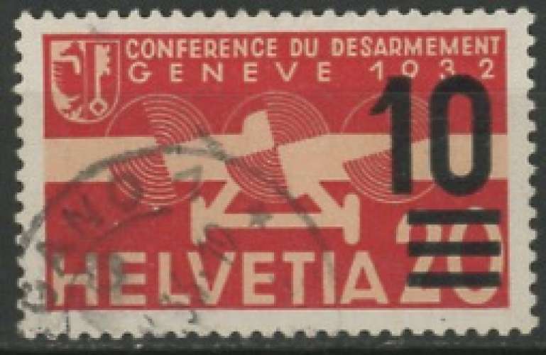 SUISSE oblitéré N° 212 / 213