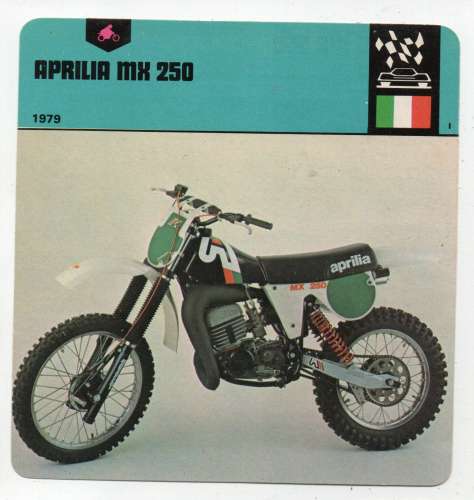 FICHE MOTO - APRILIA MX 250