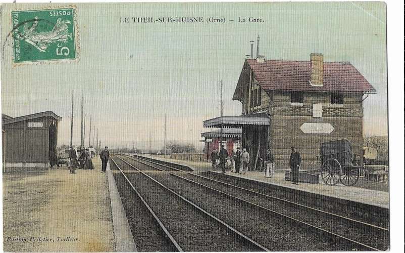 le THEIL sur HUISNE: la Gare- édit Pelletier