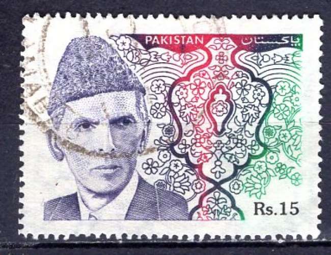 PAKISTAN 11994 MOHAMMED ALI JINNAH HOMME POLITIQUE OBLITERE