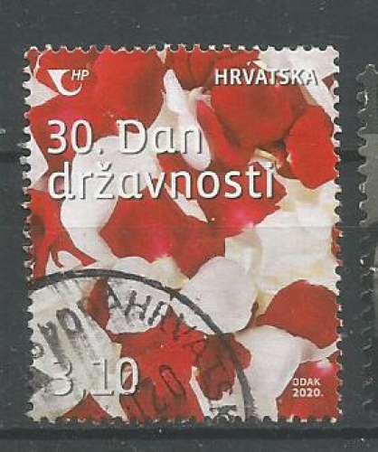 Croatie 2019 - YT n° 1357 - Anniversaire - décoration