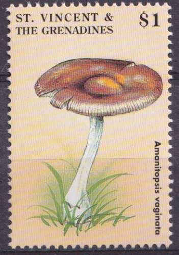 St Vincent et Grenadines 1998 Y&T 3416 neuf ** - Champignons 