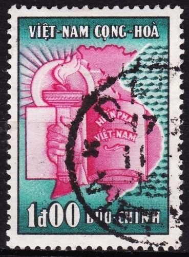 Vietnam du sud - Année 1957 - Y&T N° 77