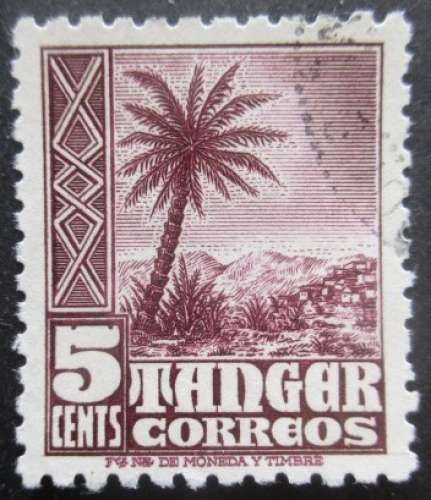 MAROC ESPAGNOL N°385 oblitéré