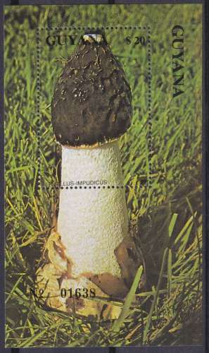 Guyana BF 1990 Y&T 58 neuf ** - Champignons 