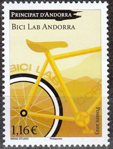 Andorre Français 2023 Musée Bici Lab Neuf **