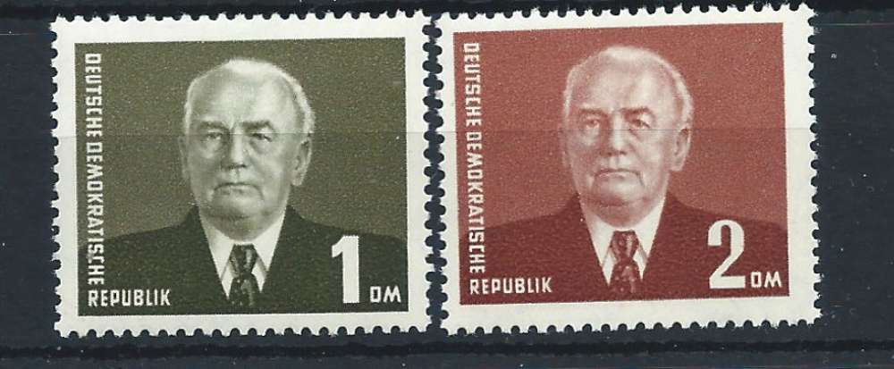 Allemagne RDA N°78/79** (MNH) 1953 - Président Wilhelm Pieck