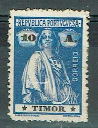 TIMOR 1914 - YT 170 (I-I) MH DENT. 15X14.