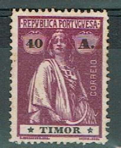 TIMOR 1914 - YT 174 (I-I) MH DENT. 15X14.