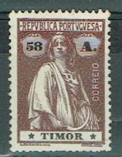 TIMOR 1914 - YT 175 (I-I) MH DENT. 15X14.