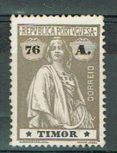 TIMOR 1914 - YT 176 (I-I) MH DENT. 15X14.