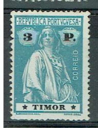 TIMOR 1914 - YT 178 (I-I) MH DENT. 15X14.