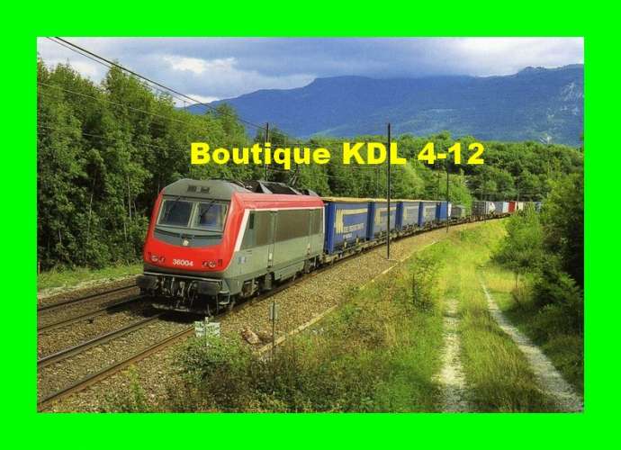 RU 0584 - Train - loco BB 36004 vers ARTEMARE - Ain - SNCF -