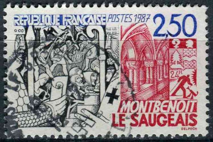 FRANCE 1987 OBLITERE N° 2495