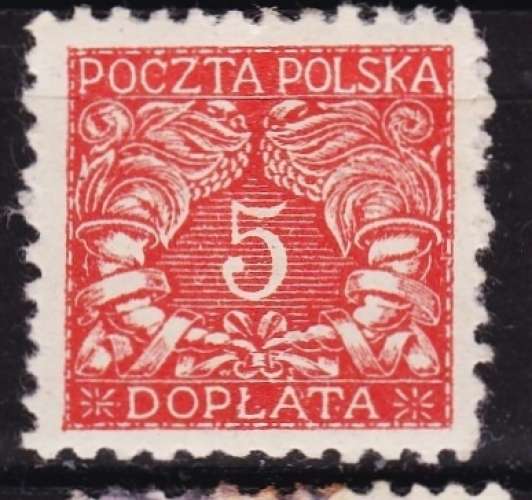 Pologne - Timbre-taxe  - Y&T N° 15*