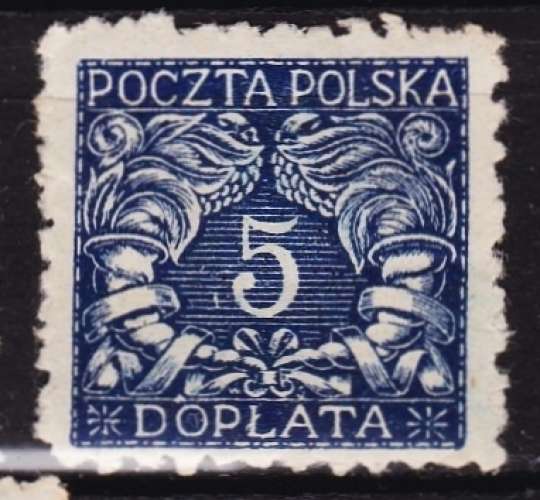 Pologne - Timbre-taxe  - Y&T N° 24*