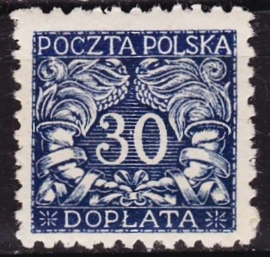 Pologne - Timbre-taxe  - Y&T N° 27*