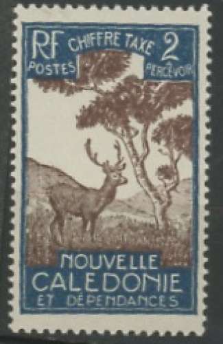 NOUVELLE CALEDONIE  neuf * N° 26  trace de charnière