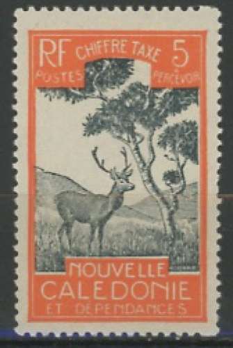 NOUVELLE CALEDONIE  neuf * N° 28  trace de charnière