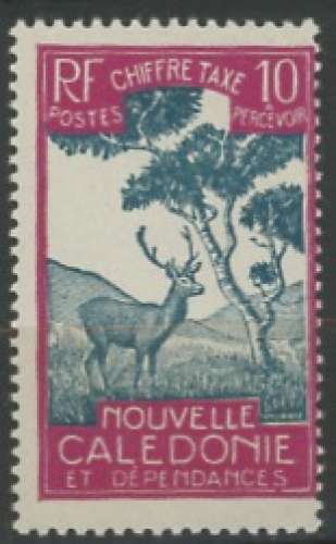 NOUVELLE CALEDONIE  neuf * N° 28  trace de charnière