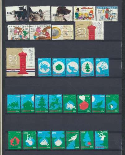 Pays-Bas  284 timbres modernes