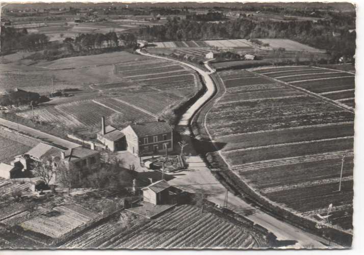 cpsm 47 Guérin Le Tabac et route de Casteljaloux-Cocumont