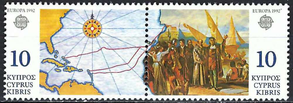 Chypre - 1992 - Y & T n° 790 & 791 - Europa - MNH