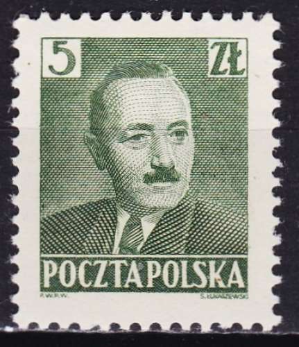 Pologne - Année 1950 - Y&T N° 574*