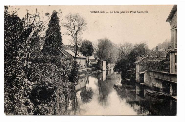 VENDOME  LE LOIR PRIS DU PONT SAINT BIE   CIRCULEE