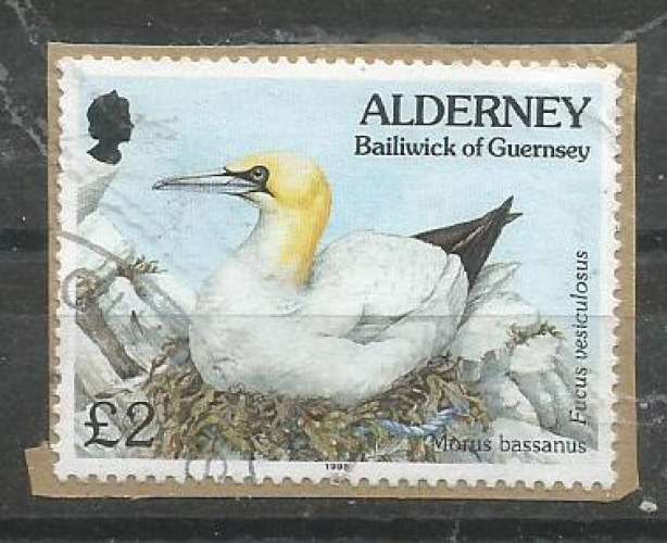 Alderney 1995 - YT n° 82 - Oiseau - cote 9,00