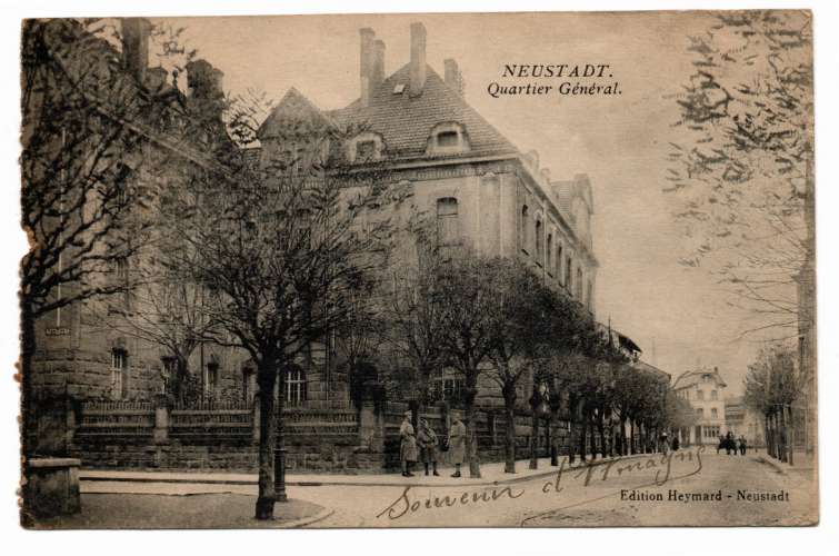 NEUSTADT   QUARTIER GENERAL  CIRCULEE 1924