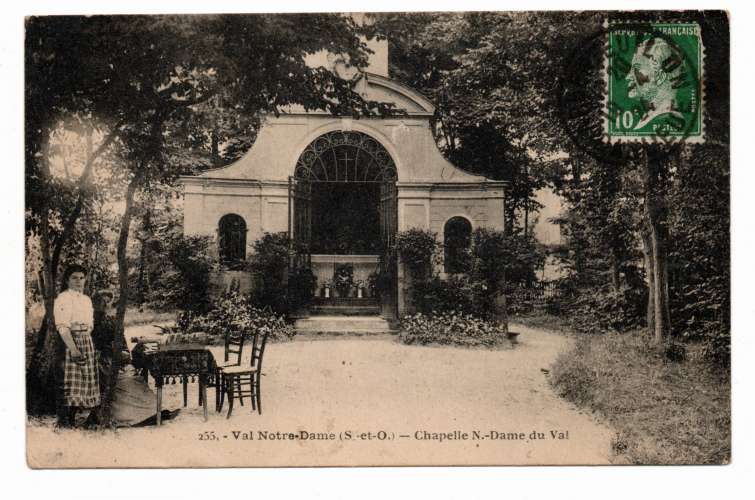 ARGENTEUIL  VAL NOTRE DAME CHAPELLE N.DAME DU VAL 1924